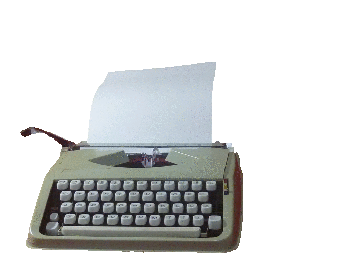 Máquina de escrever portátil / Portable typewriter / Machine à écrire  portable – Museu do Silvio